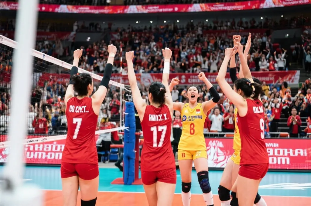 女排世界联赛：激情燃烧！中国队高歌猛进，剑指总冠军